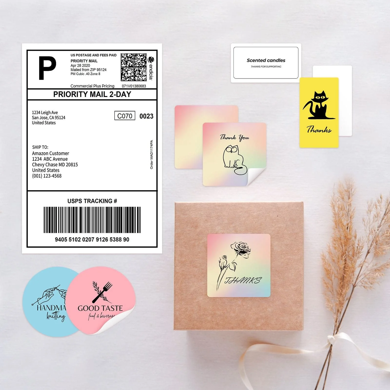 2" Rainbow Labels - Image 8