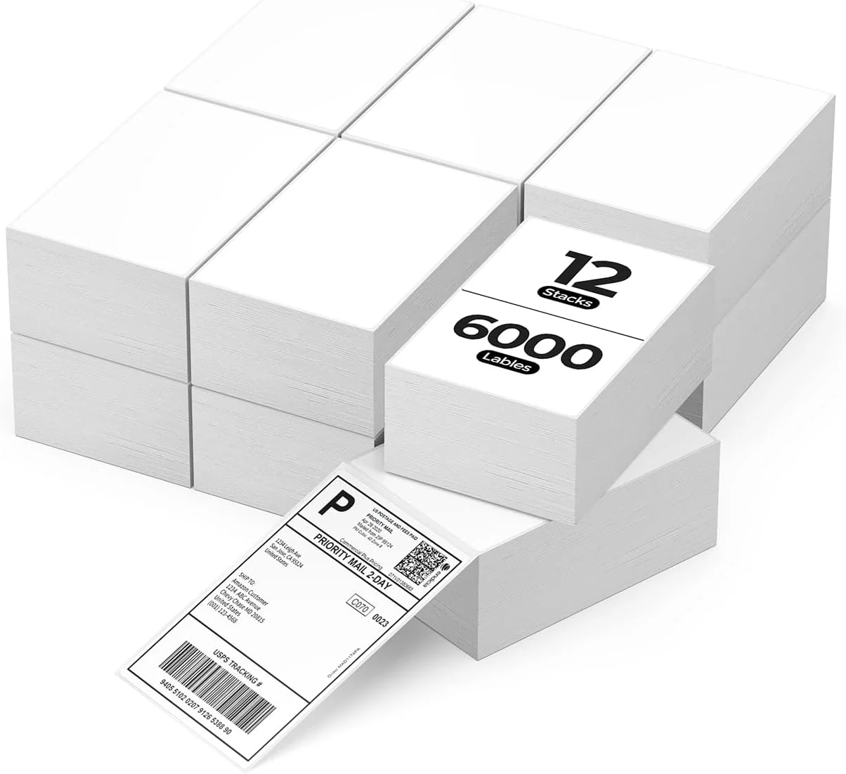 4" x 6" Fan-Fold Labels - Image 24