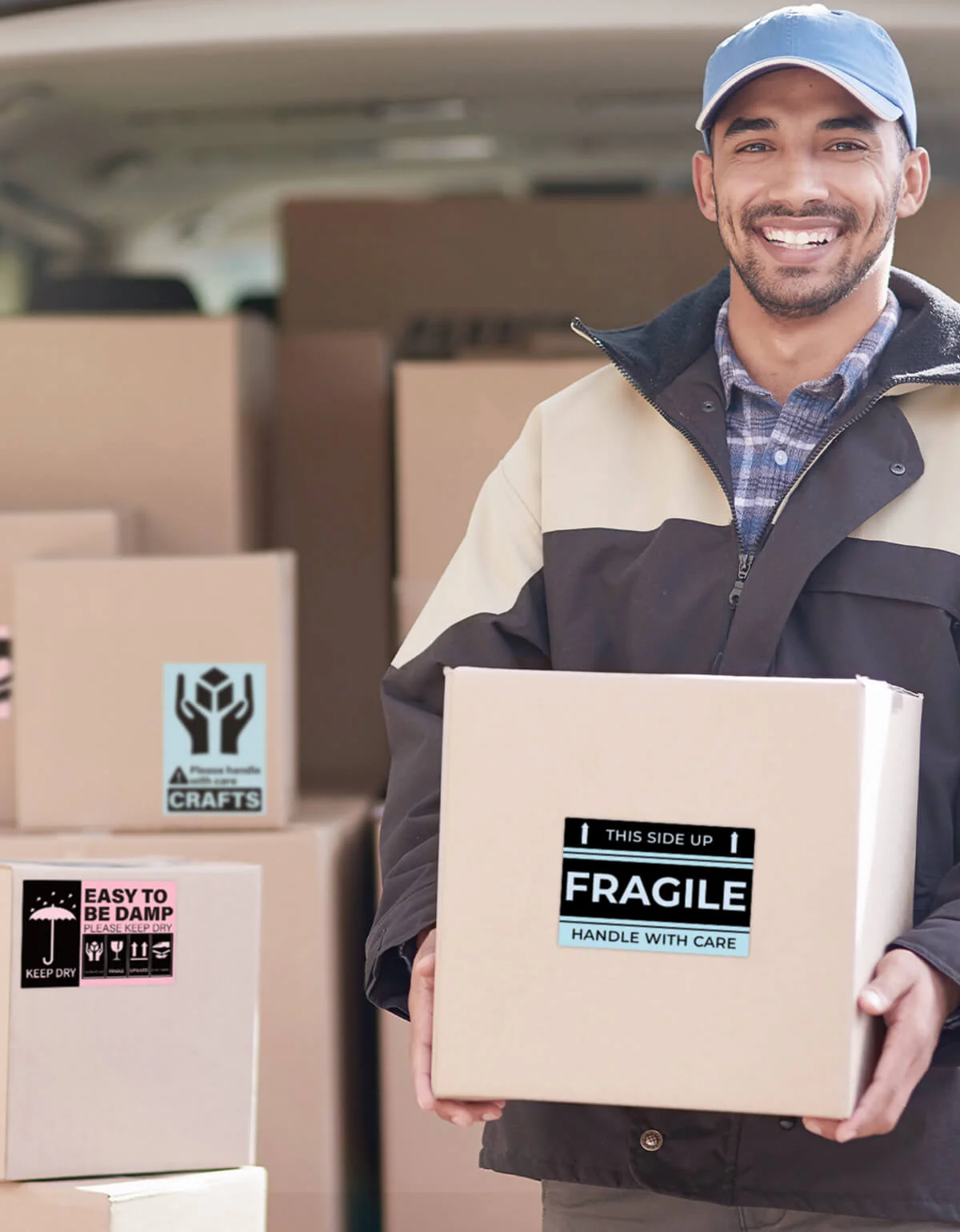 4" x 6" Fan-Fold Labels - Image 38