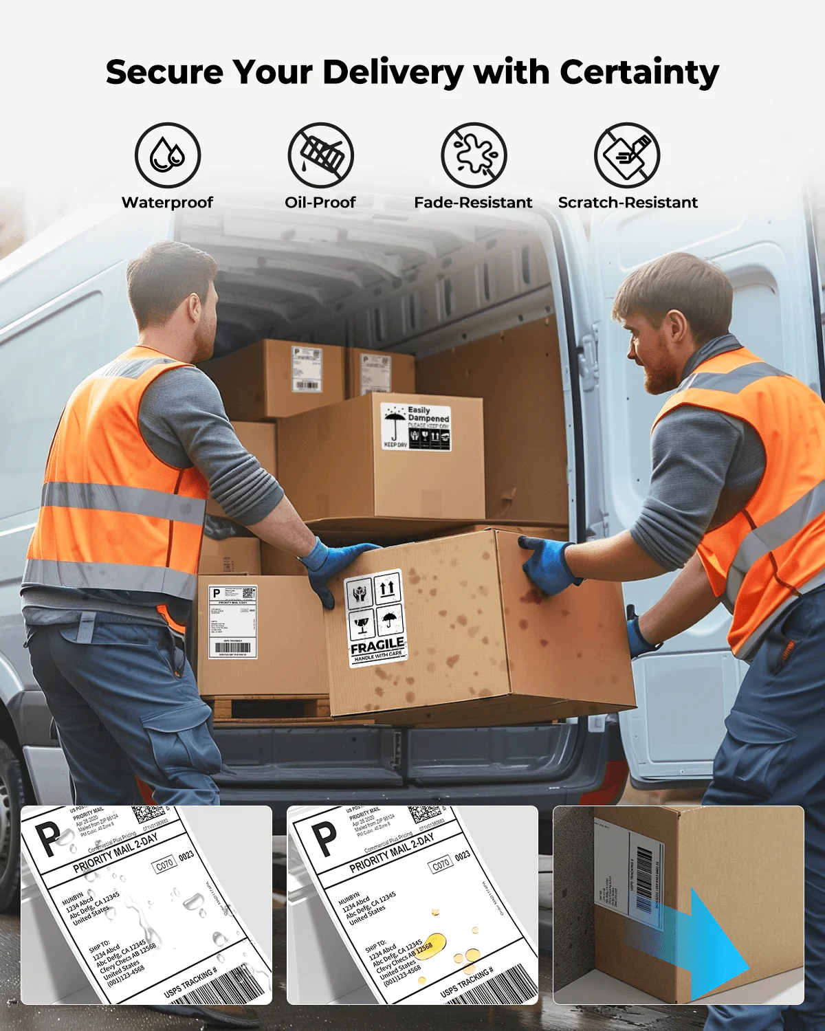 4" x 6" Fan-Fold Labels - Image 59