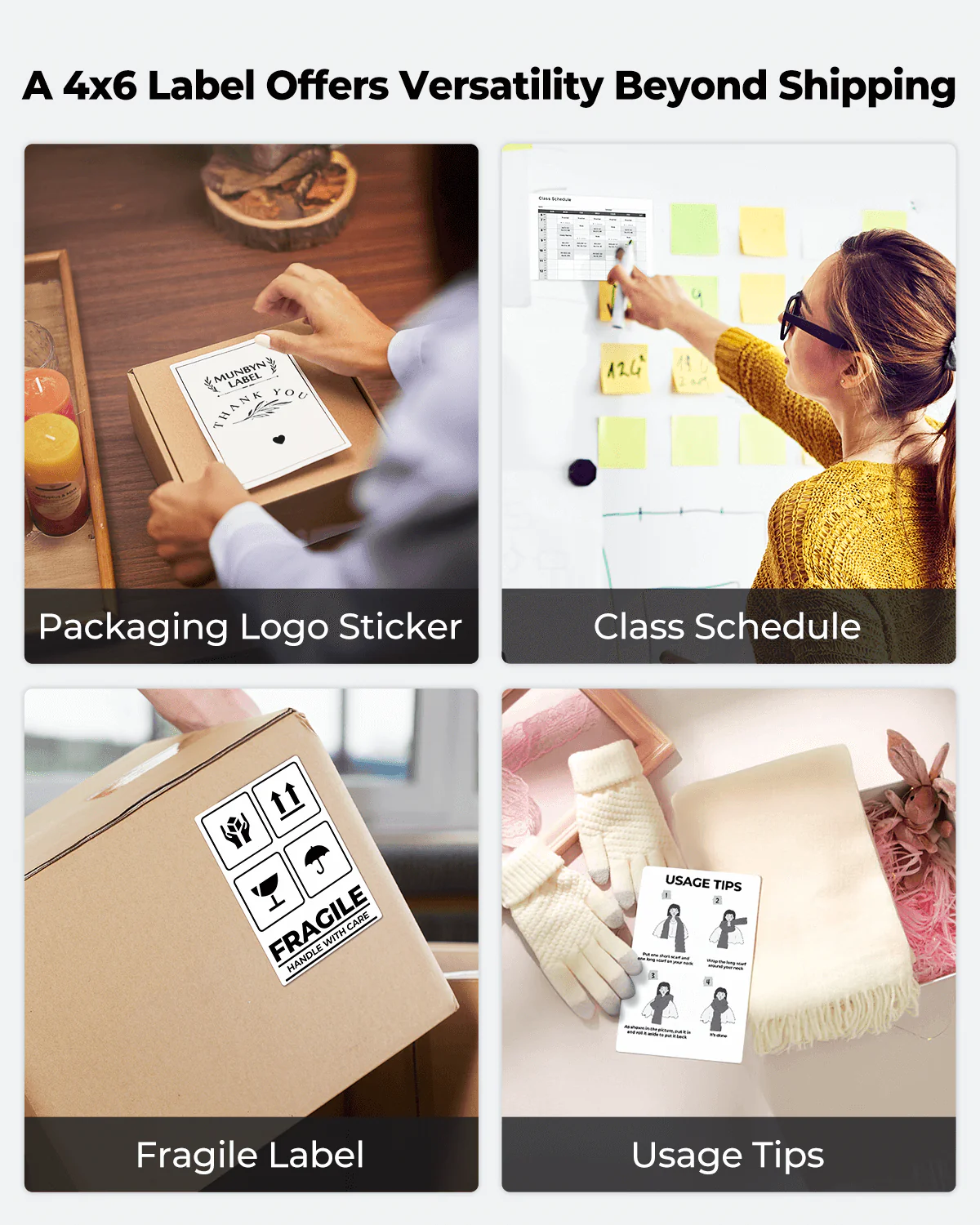 4" x 6" Fan-Fold Labels - Image 60