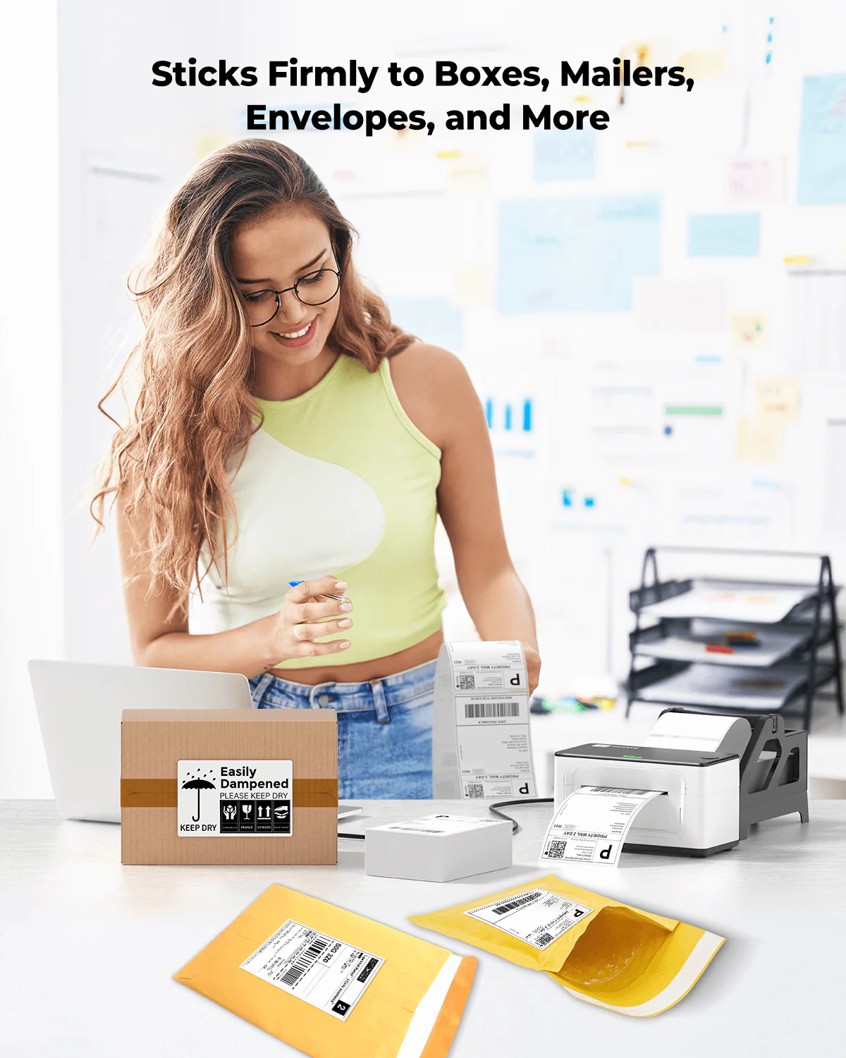 4" x 6" Fan-Fold Labels - Image 61