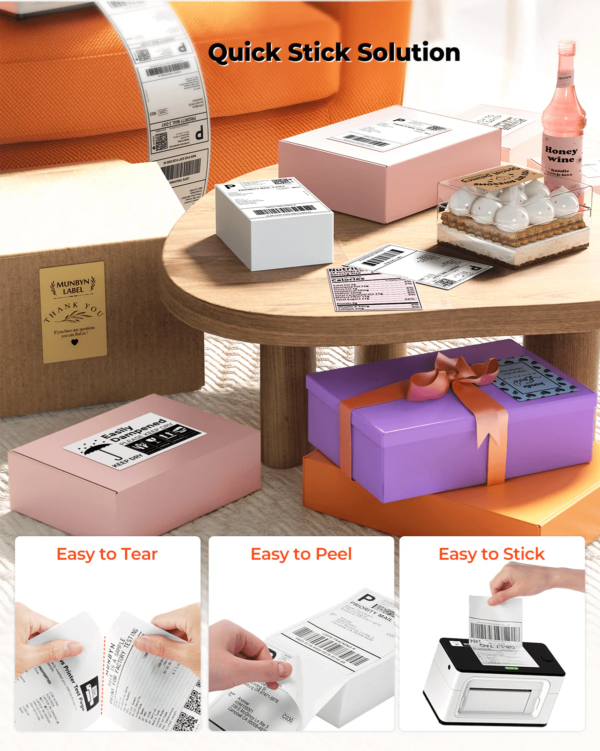 4" x 6" Fan-Fold Labels - Image 65