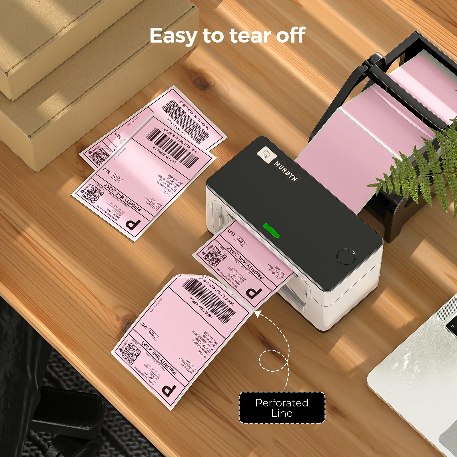 4" x 6" Fan-Fold Labels - Image 7