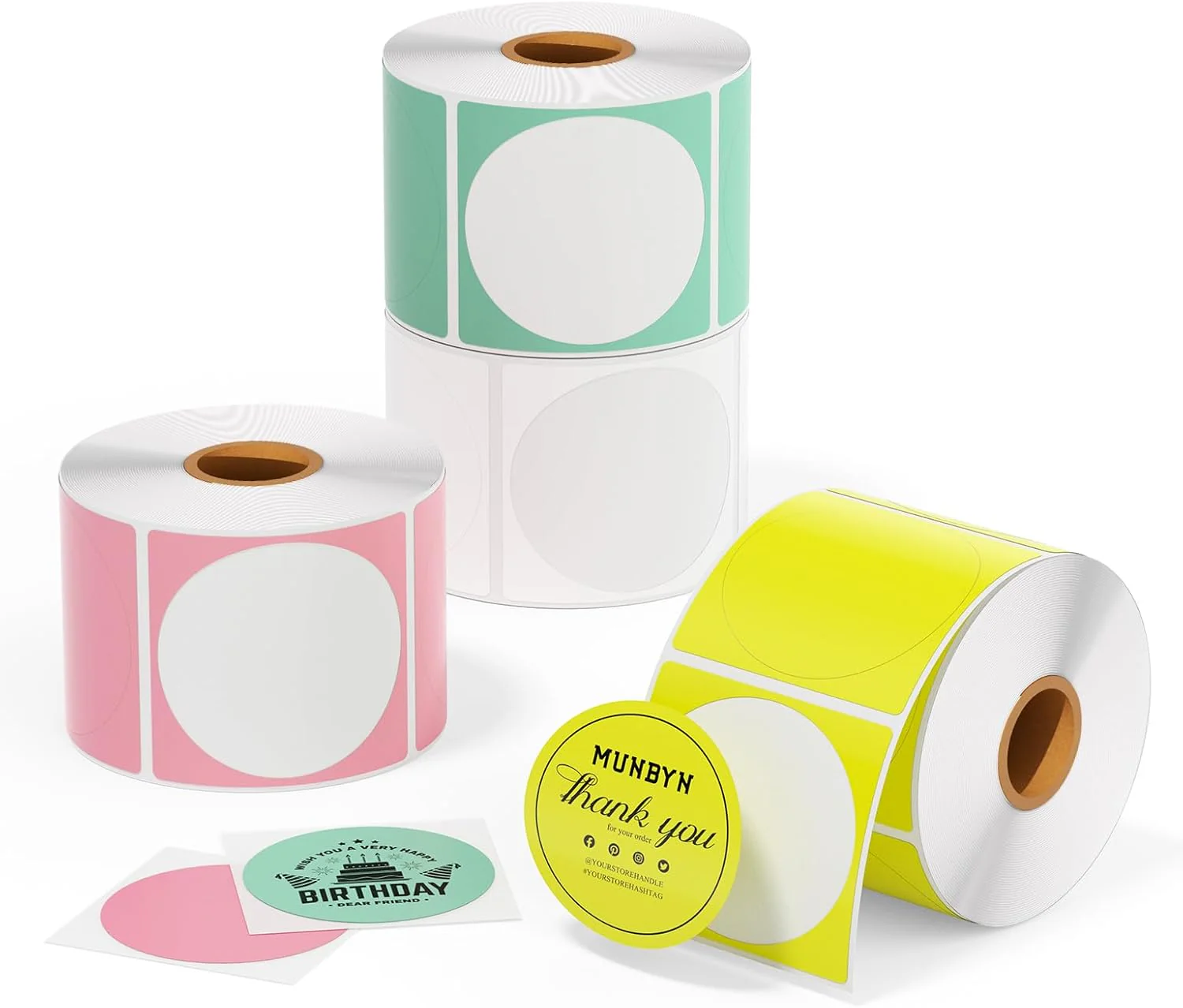 2" Circle Labels - Image 11