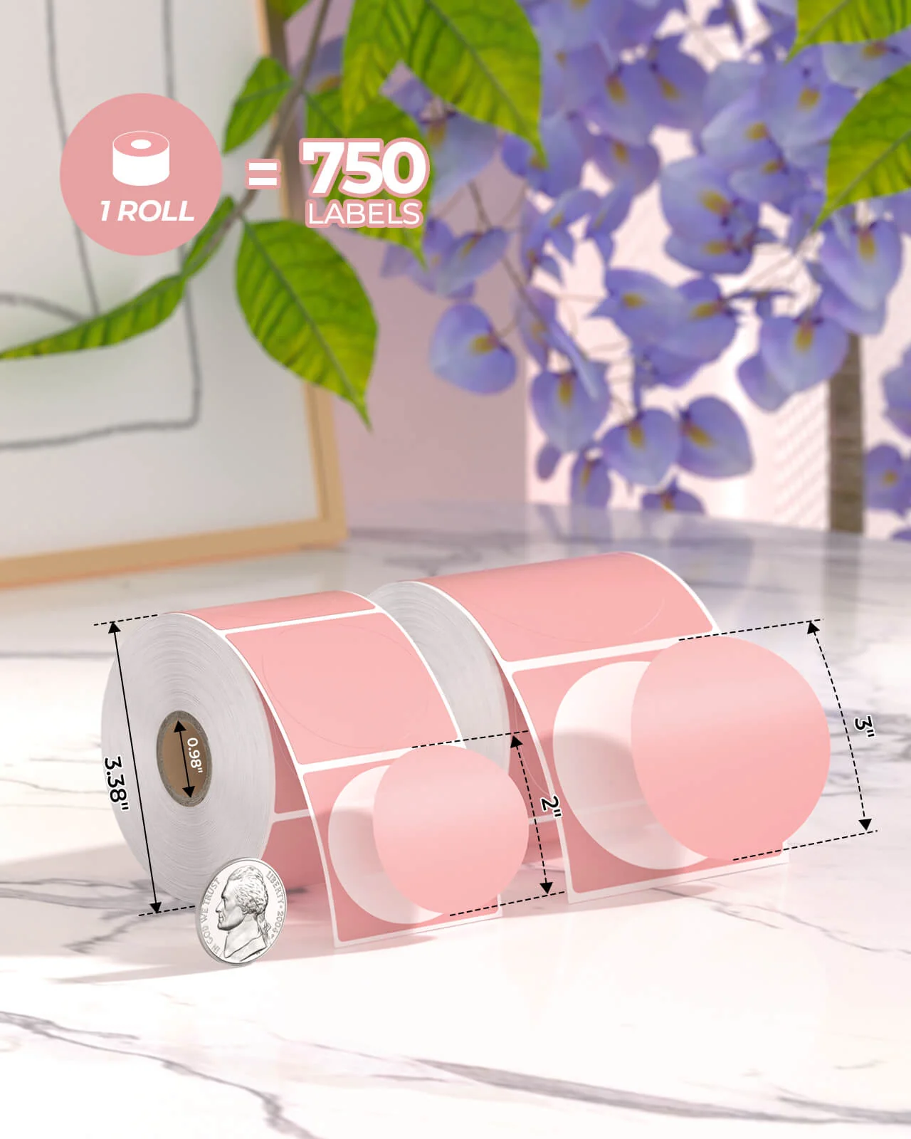 2" Circle Labels - Image 13