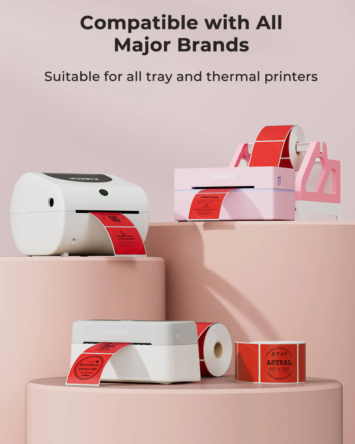 2" Circle Labels - Image 34