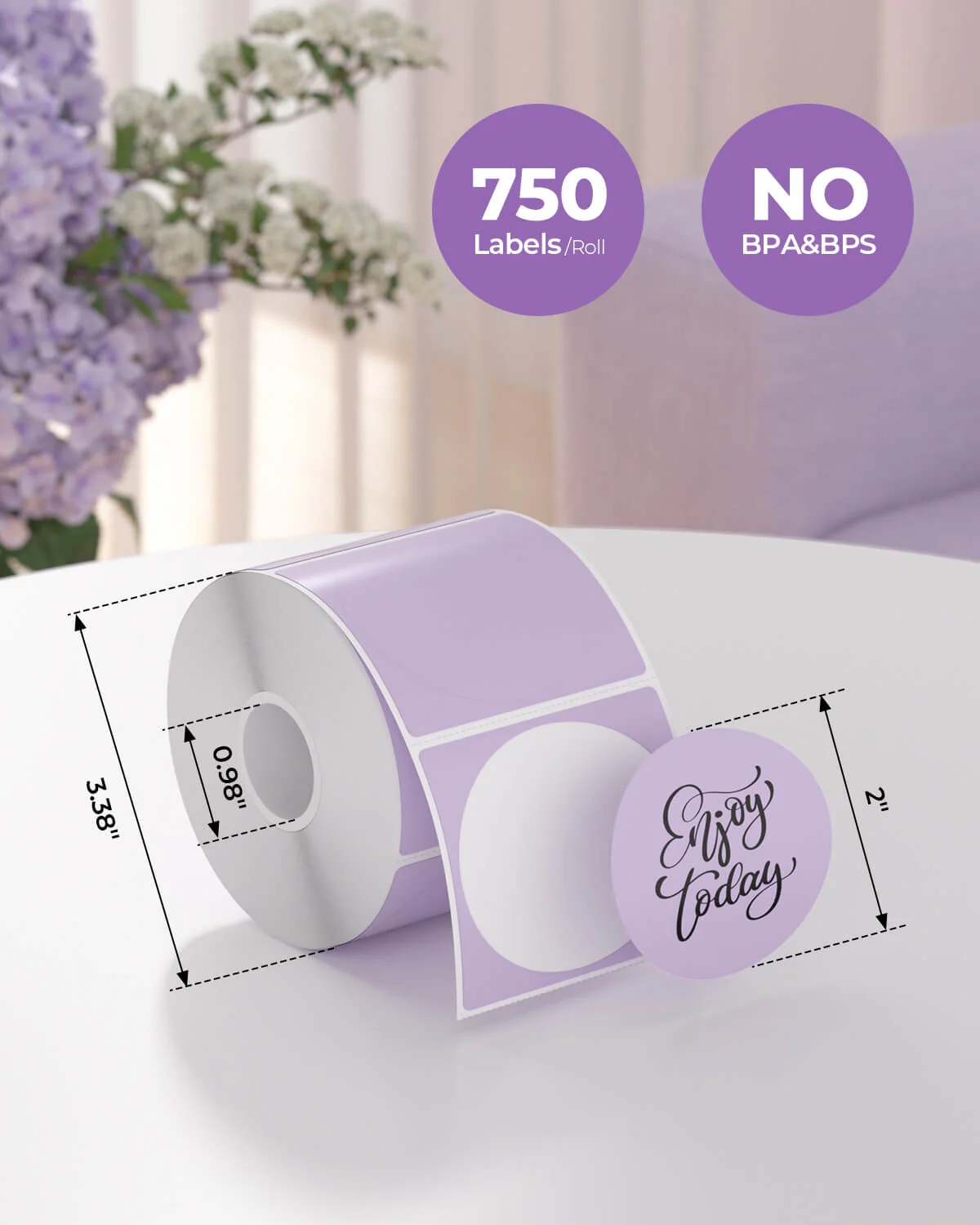 2" Circle Labels - Image 44