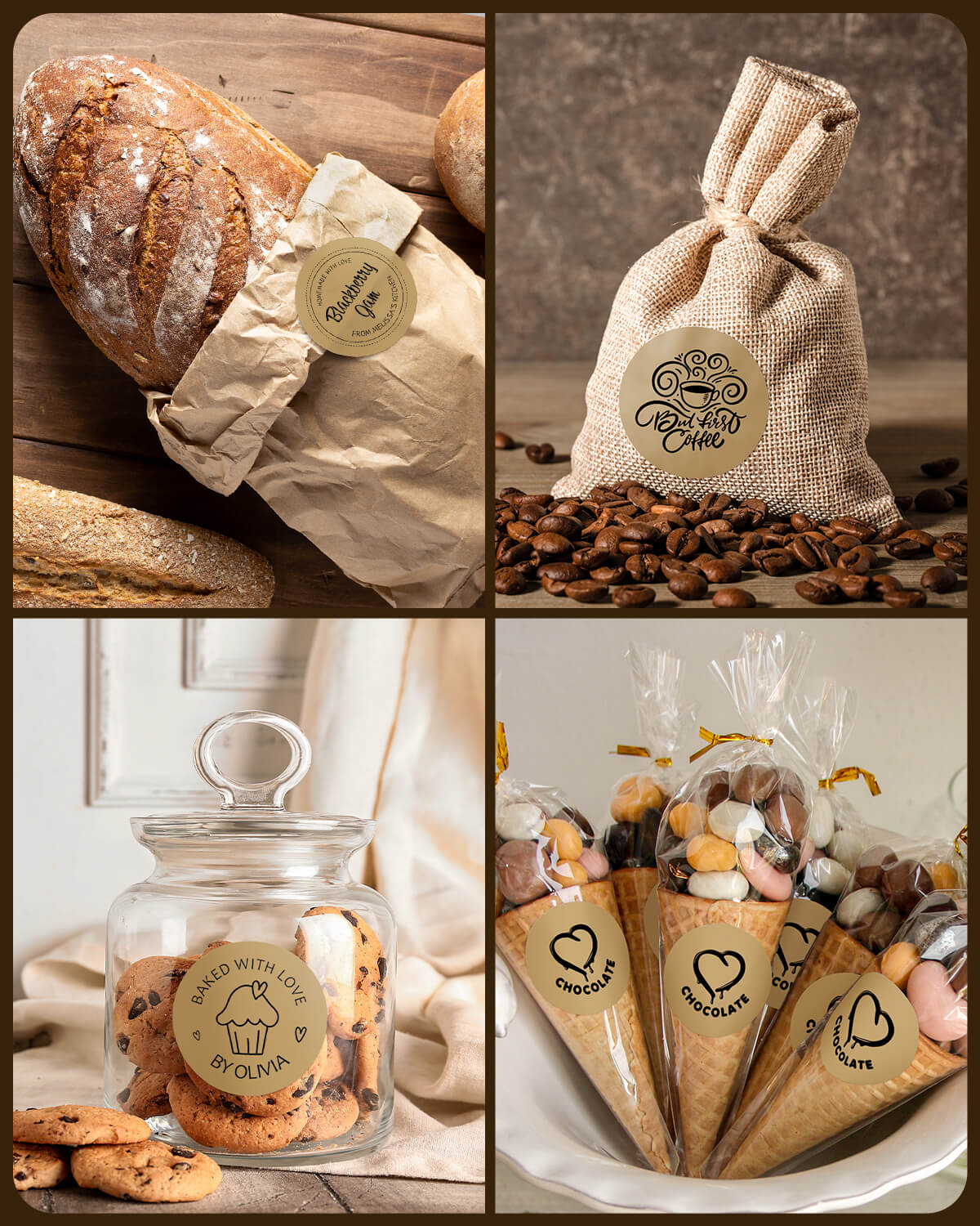 2" Circle Labels - Image 50