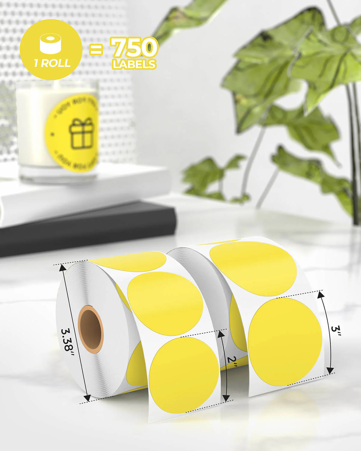 2" Circle Labels - Image 63