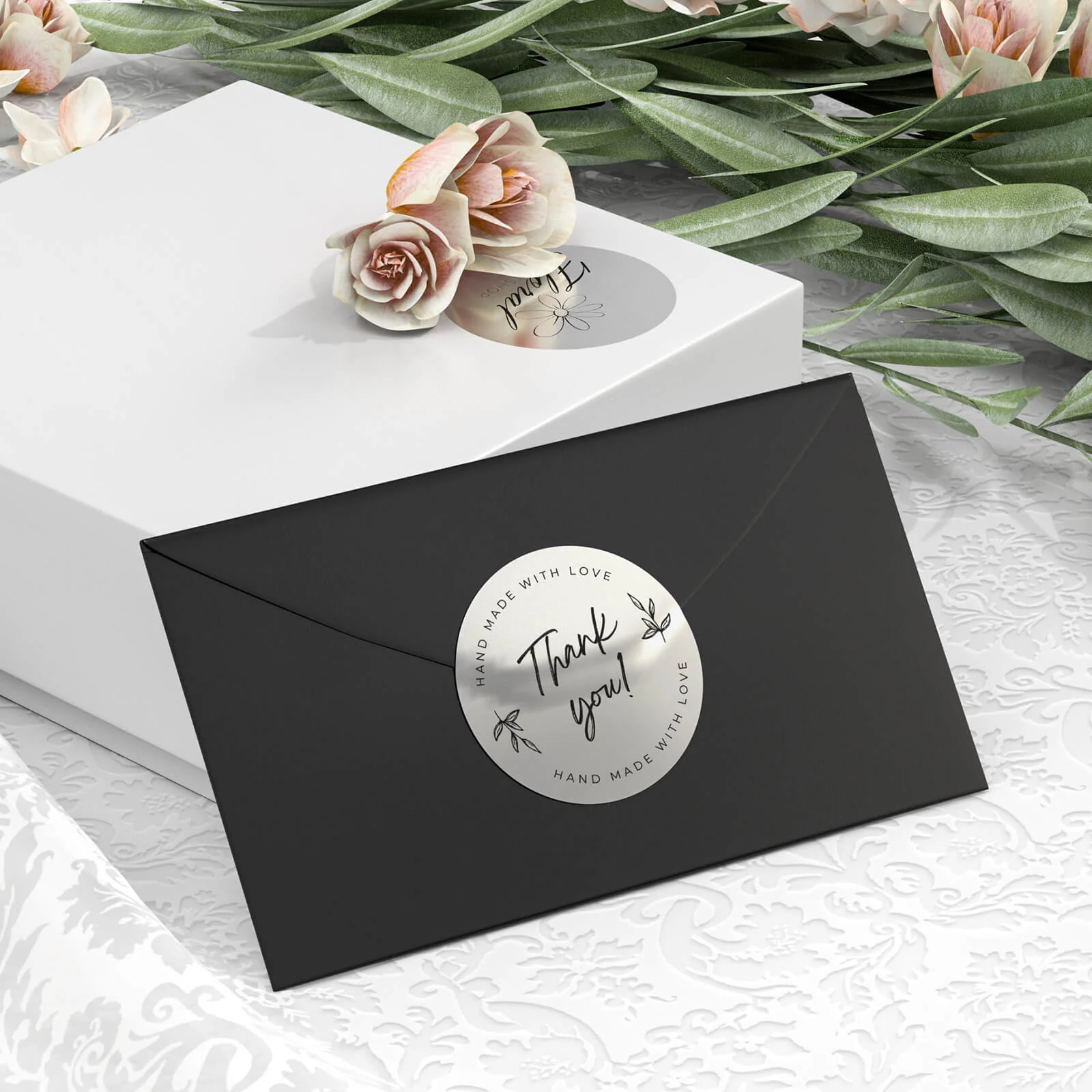 2" Silver Labels - Image 4